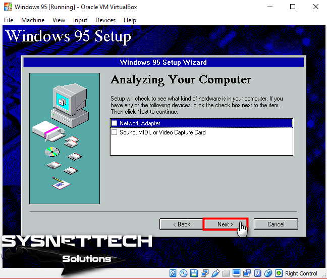 Windows virtualbox images